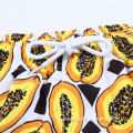 Fruit pattern shorts men swimwear personalised swim trunks